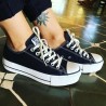 All Star Preto Plataforma