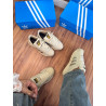 Adidas Superstar off e dourado