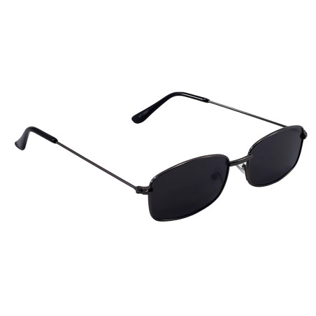 Óculos retrô preto quadrado
