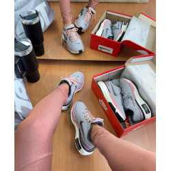 Nike Air zoom cinza e rosa