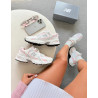 New balance 530 branco e rosa