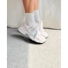 New balance 530 branco e rosa