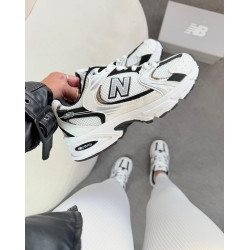New balance 530 branco e preto
