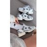 New balance 539 branco/preto e prata