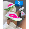 Adidas Adizero Adios Pro 4  Branco, pink e verde