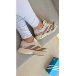 Adizero Adios pro 4 Off white e marrom