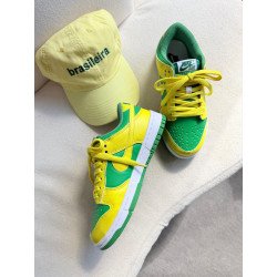 Dunk Brasil amarelo e verde
