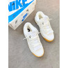 Air dunk jumbo white gum