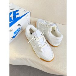 Air dunk jumbo white gum