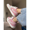 Jordan low Rosa e branco