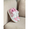 Jordan low Rosa e branco