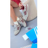 Adidas fórum low cinza e bordo