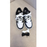 Jordan low mid 23  Preto/branco