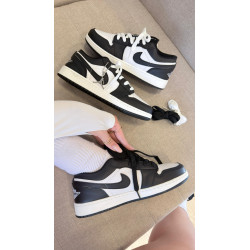 Jordan low mid 23  Preto/branco