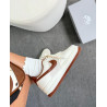 Nike air force f1 prime Off/white/ castanho