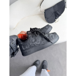 Air force F1 textura preto