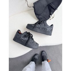 Air force F1 textura preto