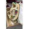 Gucci  Screener de couro off/verde