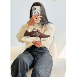 New balance marrom cacau