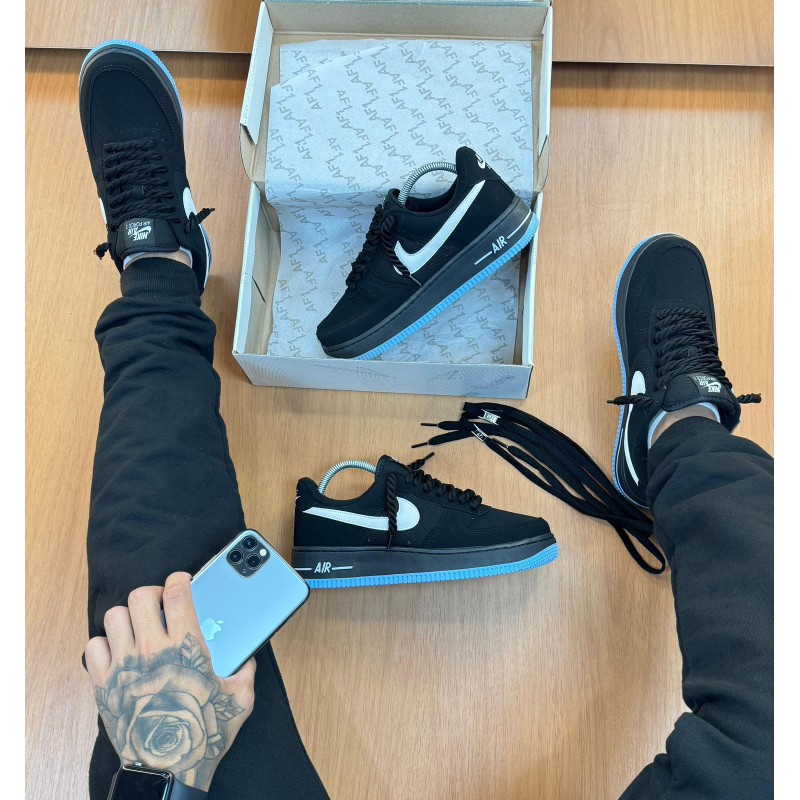 Air force preto e azul