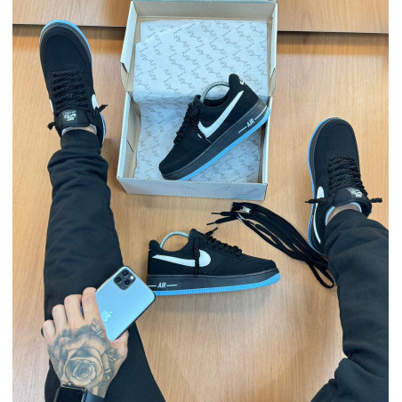 Air force preto e azul