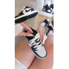Jordan low mid 23 preto/branco