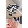 Jordan low mid 23 preto/branco