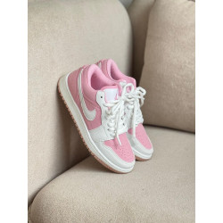 Jordan low rosa e branco
