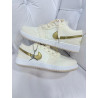 Air Jordan low mid 23 manteiga/ dourado