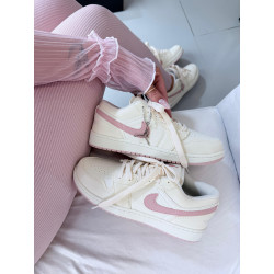 Air Jordan low mid 23 manteiga/flamingo