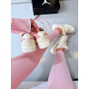 Air Jordan low mid 23 manteiga/flamingo