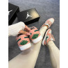 Jordan low Flamingo/verde