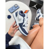 Jordan low azul e prata