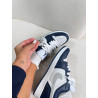 Jordan low azul e prata
