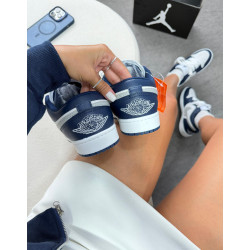 Jordan low azul e prata