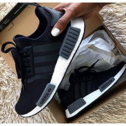 Adidas nmd best sale preto diamond