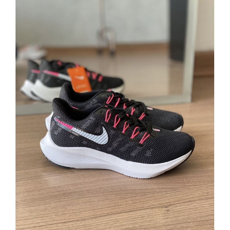 Nike zoom preto e rosa