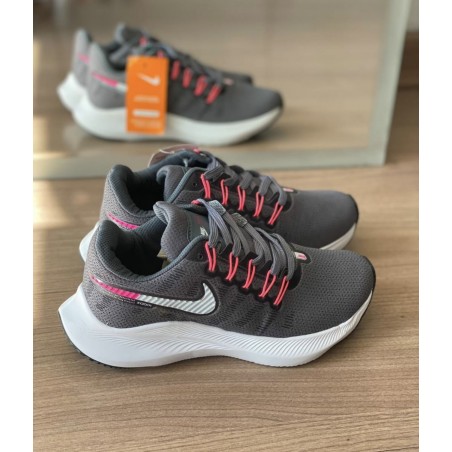 Nike zoom cinza e rosa