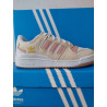 Adidas fórum low bege e rosa